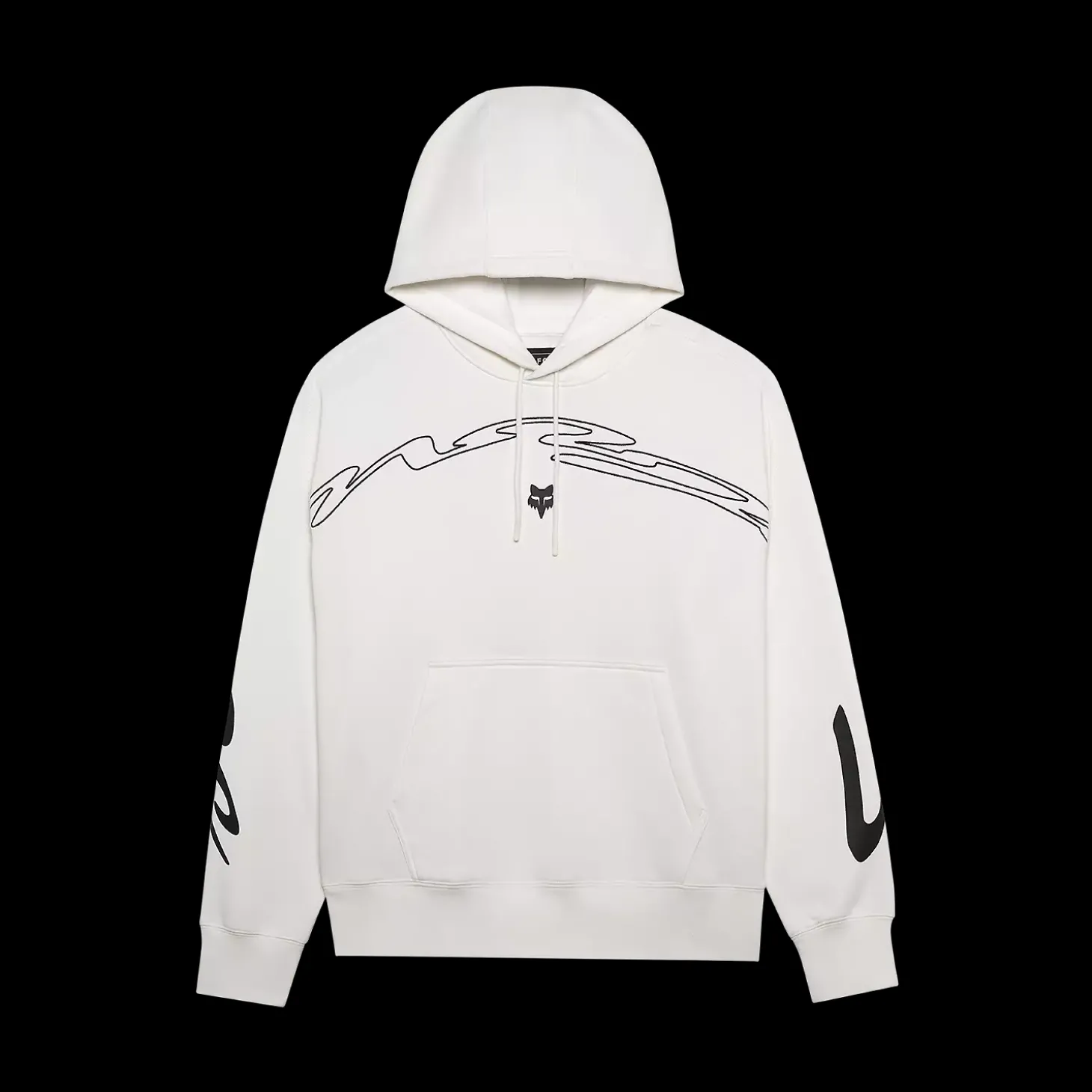 Energy Face Oversized Pullover Hoodie