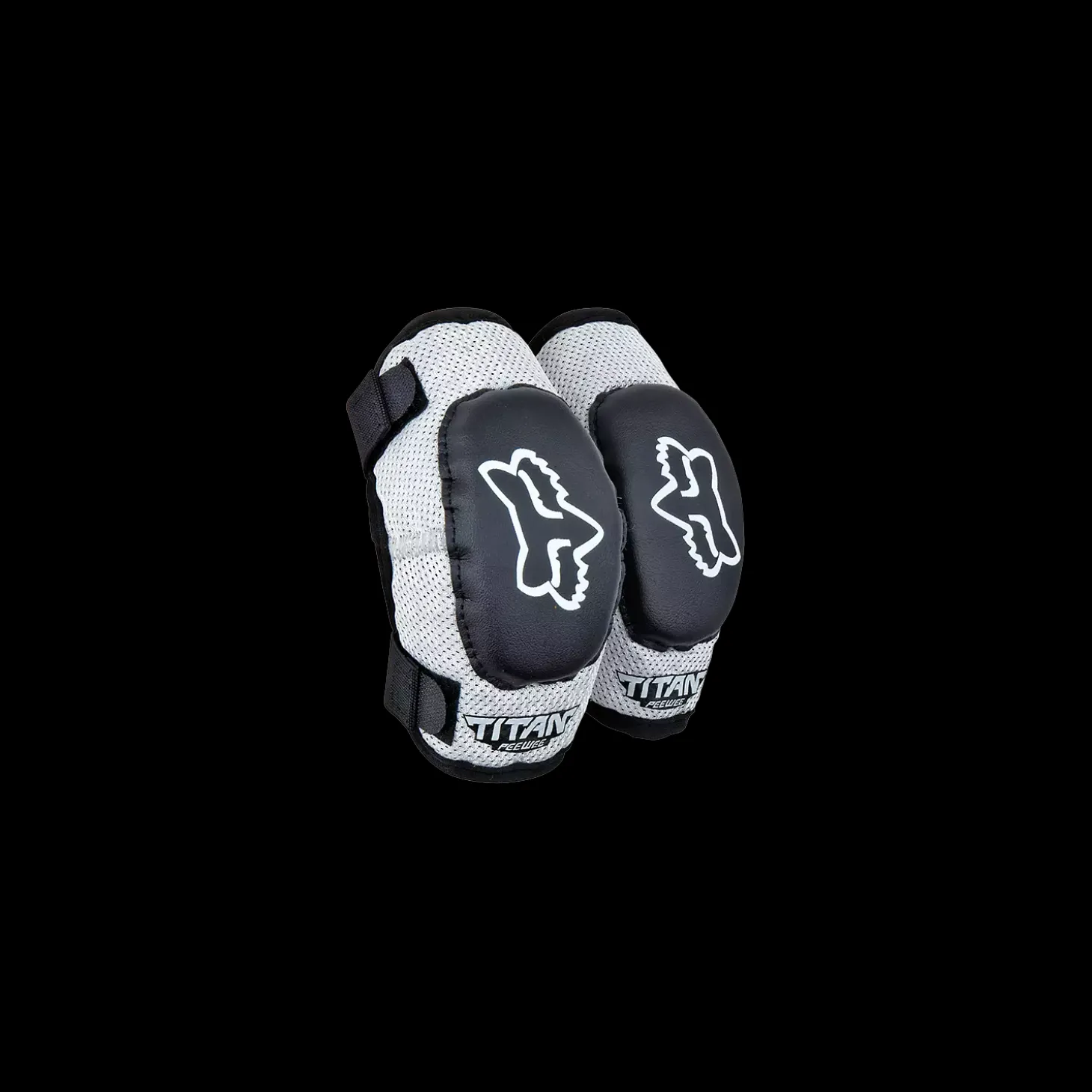 PW TITAN ELBOW GRD M/L RNTL [BLK/SLV]