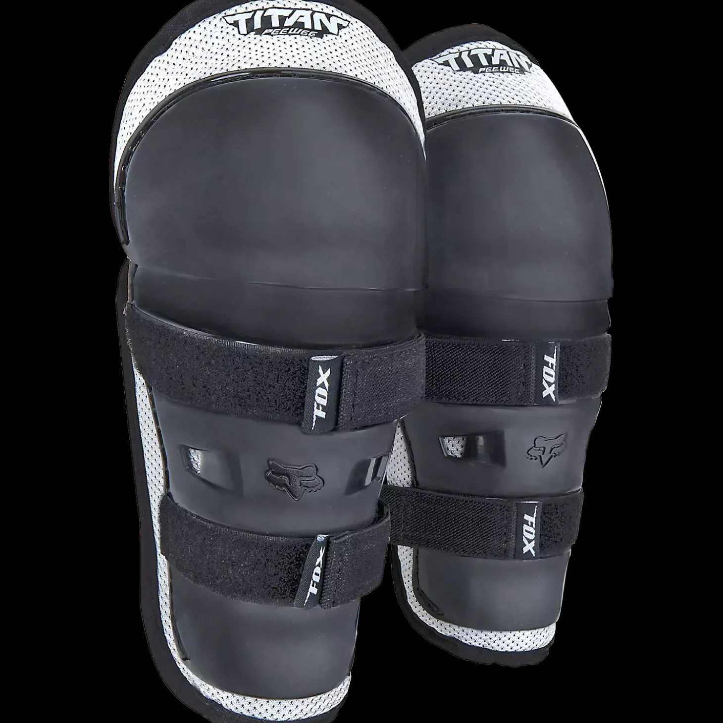 PW TITAN KNEE/SHIN GRD RNTL [BLK/SLV]