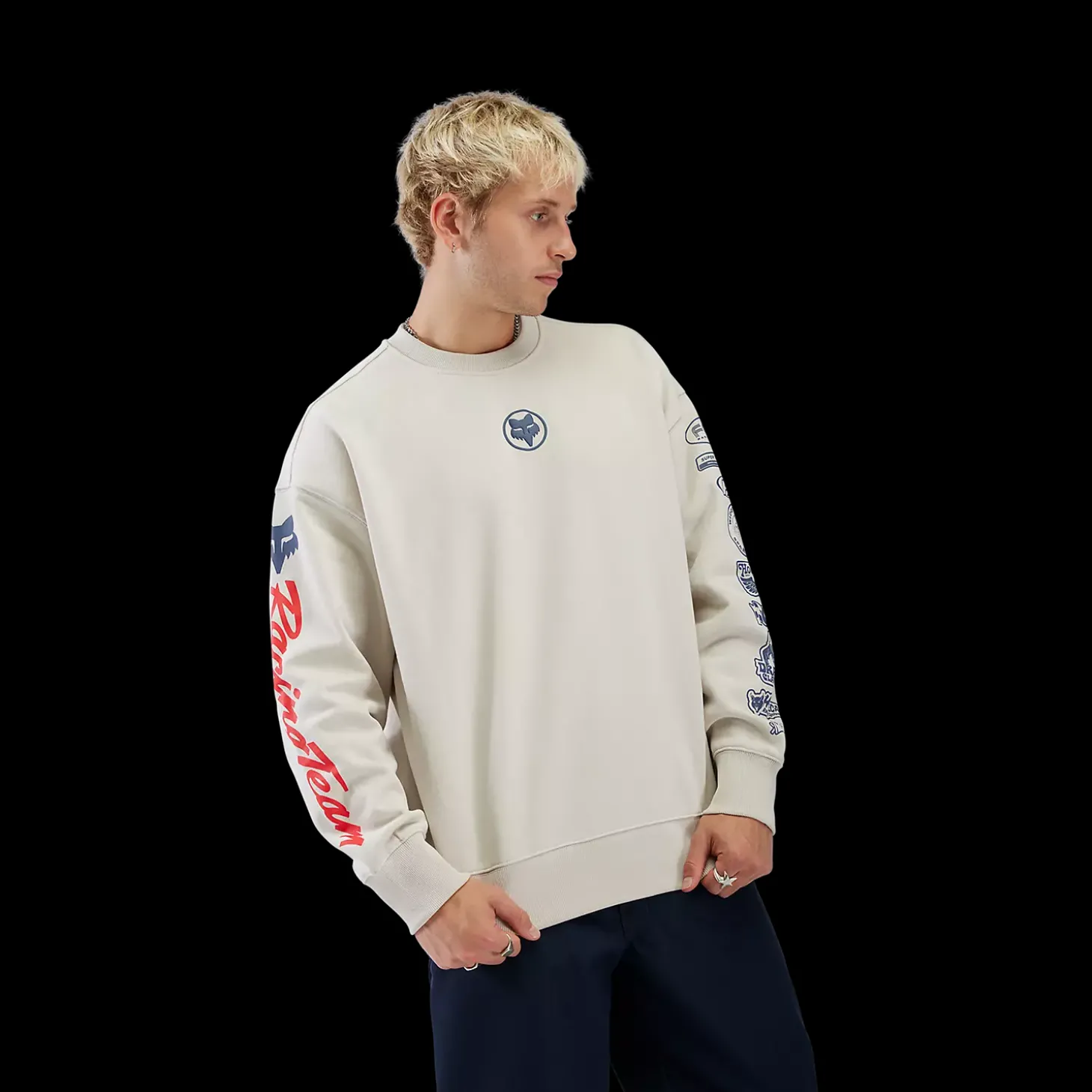 Super Trick Oversized Crew Pullover