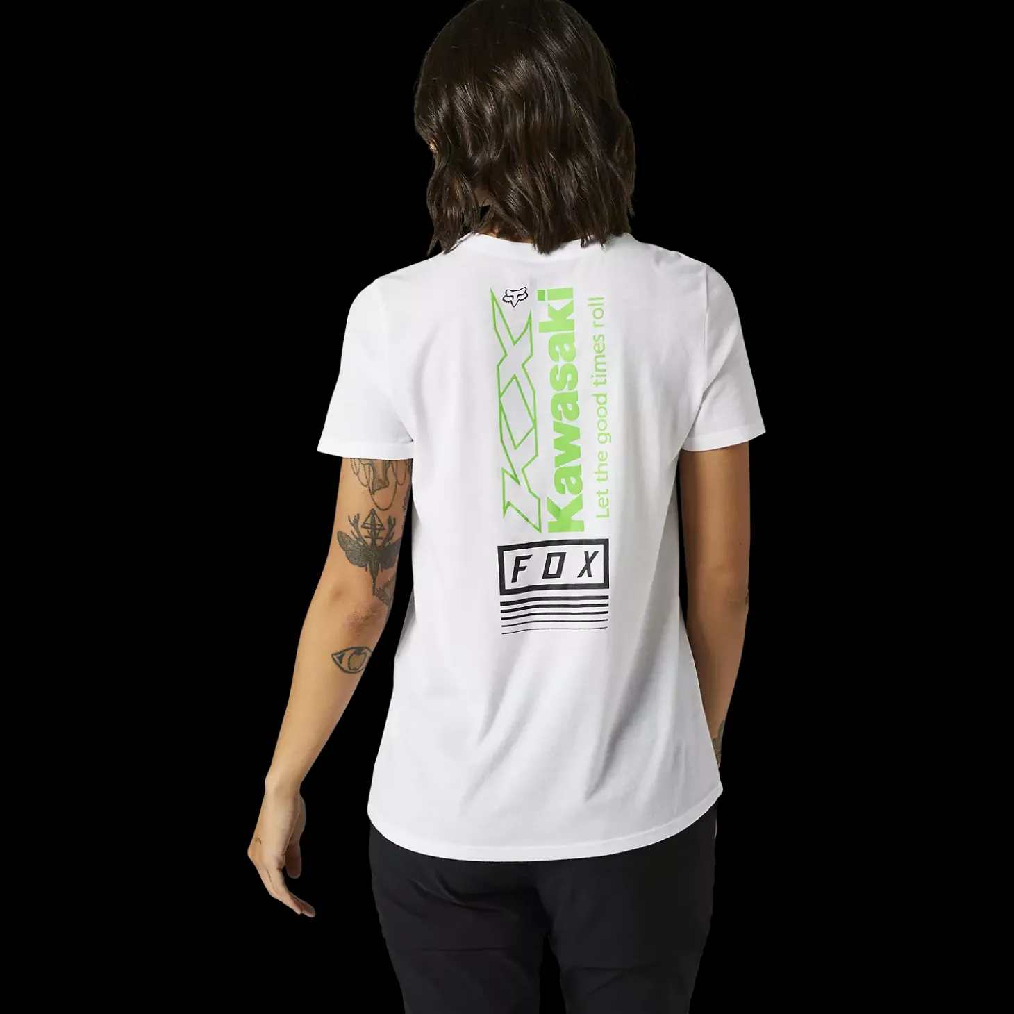 Womens Kawasaki White Tee