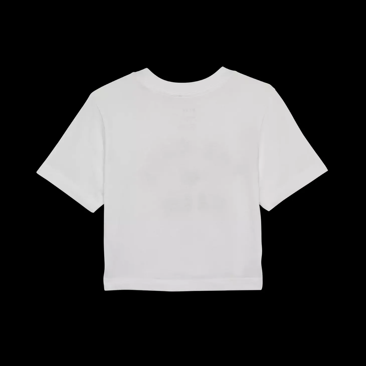 Womens Race Crew Cropped Tee