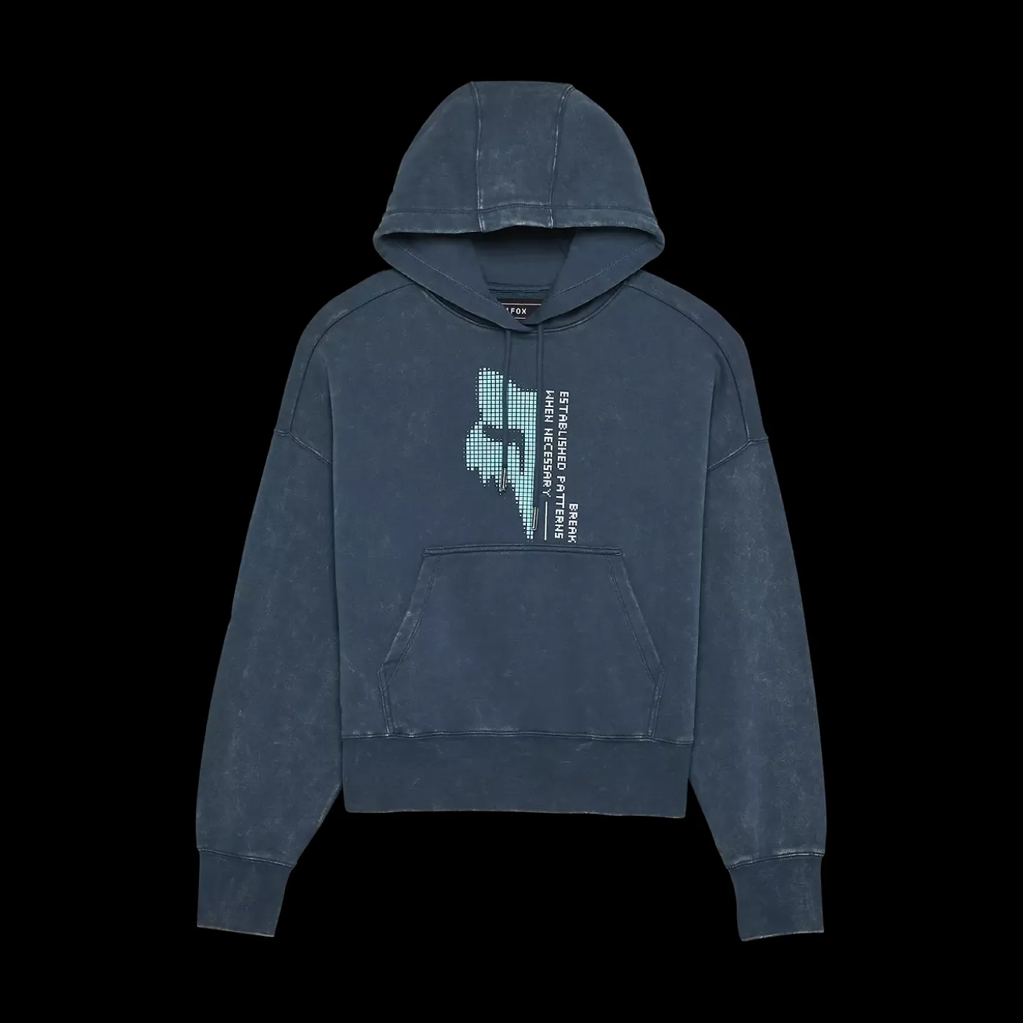 Womens Throttle Oversized Pullover Hoodie