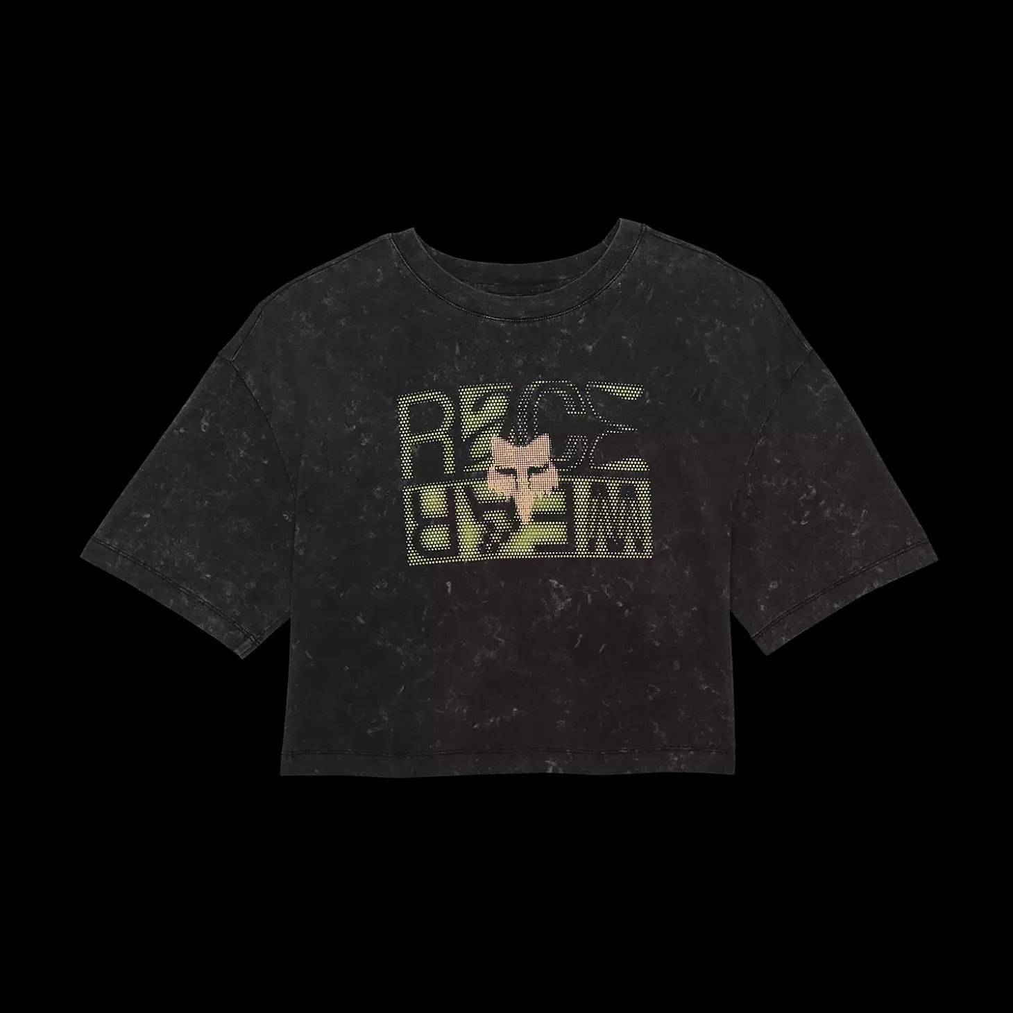 Womens Throttle Oversized Crop Tee