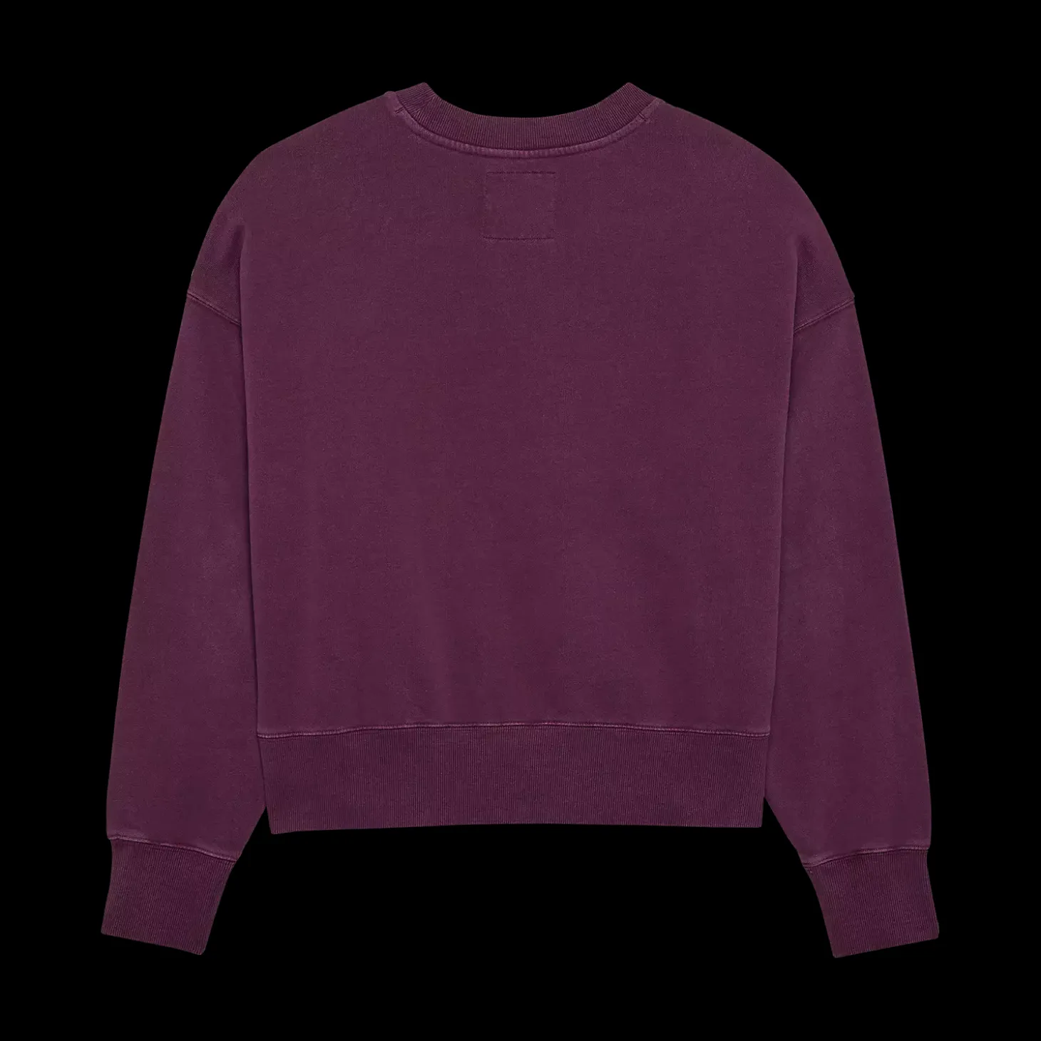 Womens Wordmark Oversized Crew Pullover