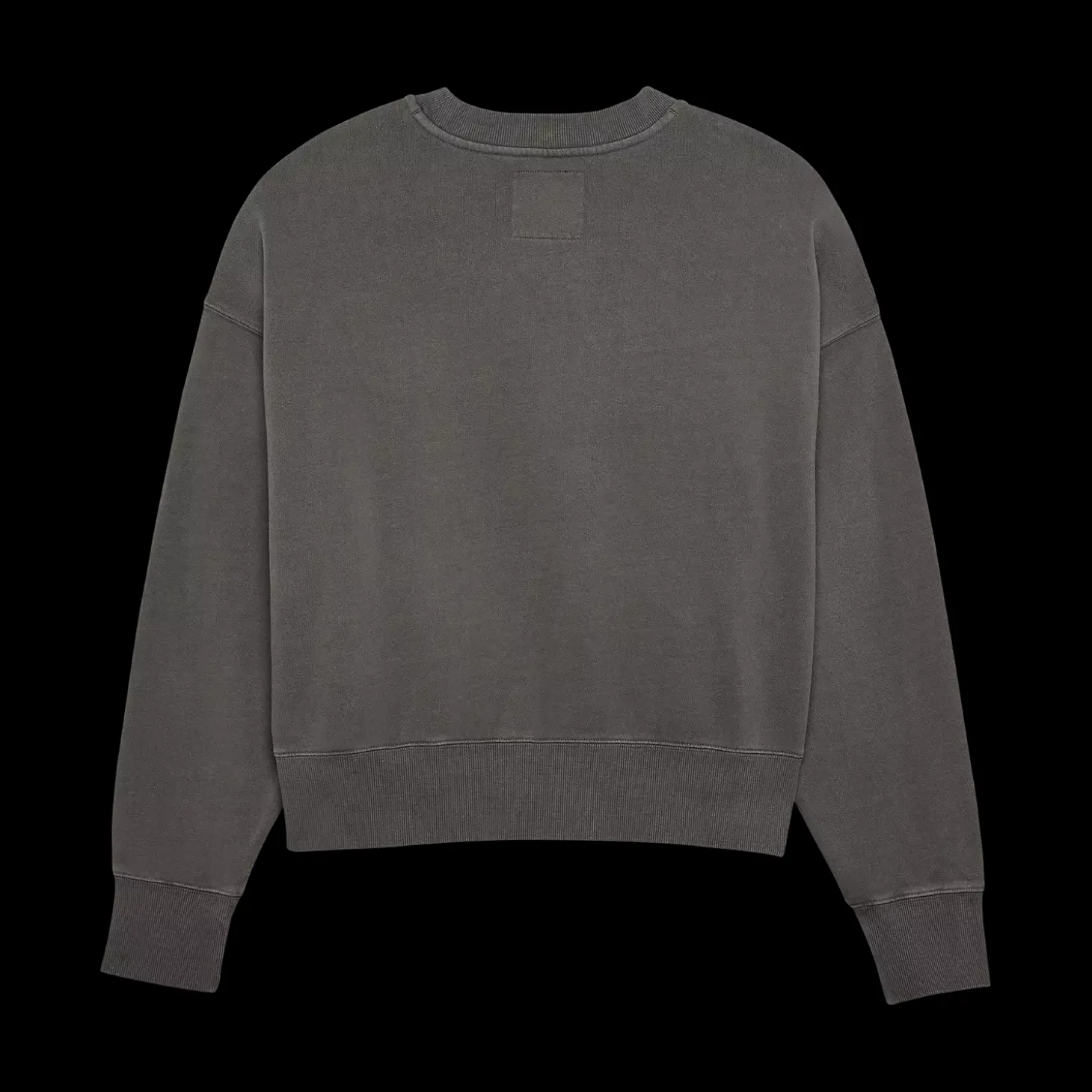 Womens Wordmark Oversized Crew Pullover