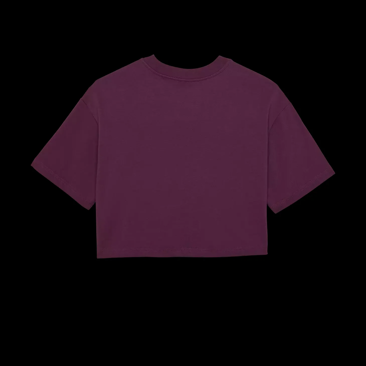Womens Wordmark Premium Crop Tee