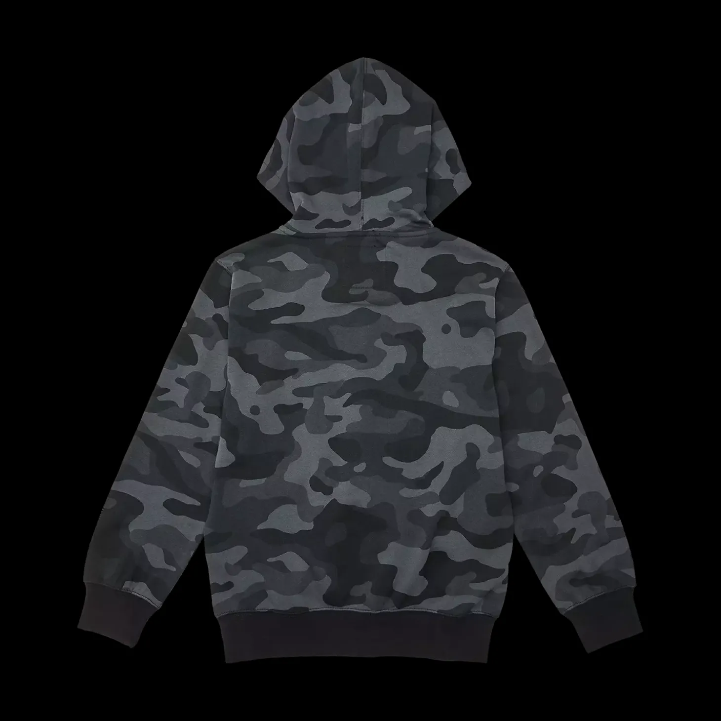 Youth Fox Head Camo Zip Hoodie